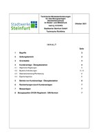 Techn. Mindestanforderungen - Netzanschluss Gas_Oktober 2021