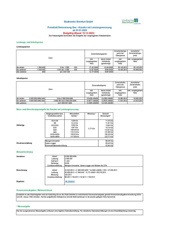 Endgültiges Preisblatt NNE Gas 2026 Stadtwerke Steinfurt.pdf