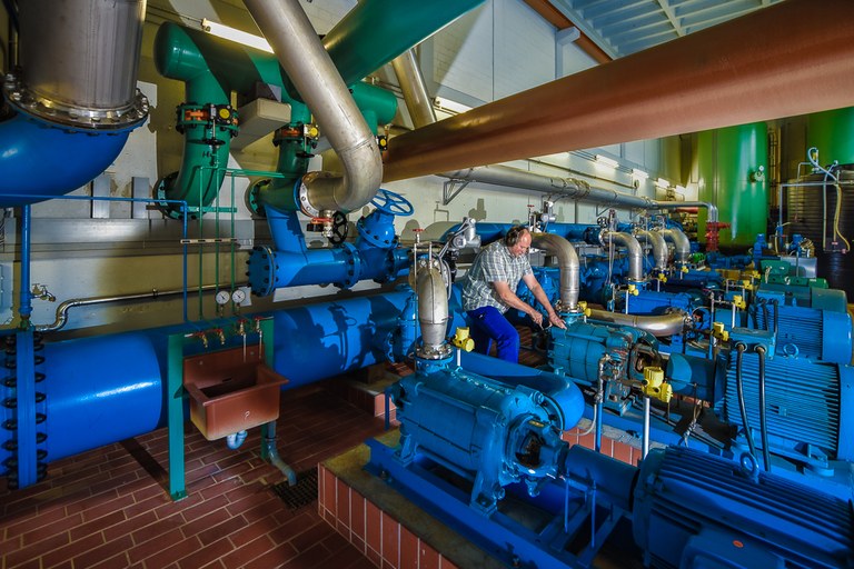 Pumpen Wasserwerk