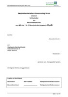 Messstellenbetreiberrahmenvertrag_Strom